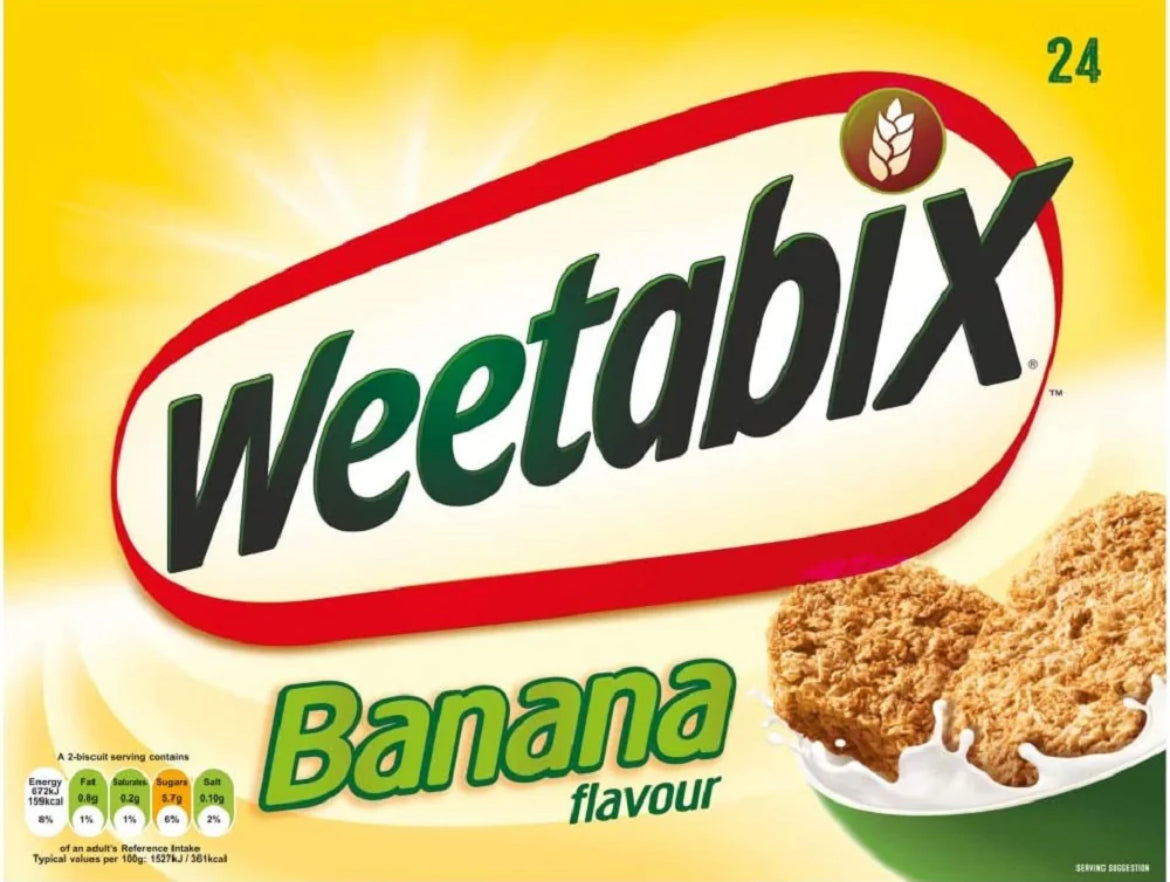 Weetabix Biscuits Banana Cereal 24Pk