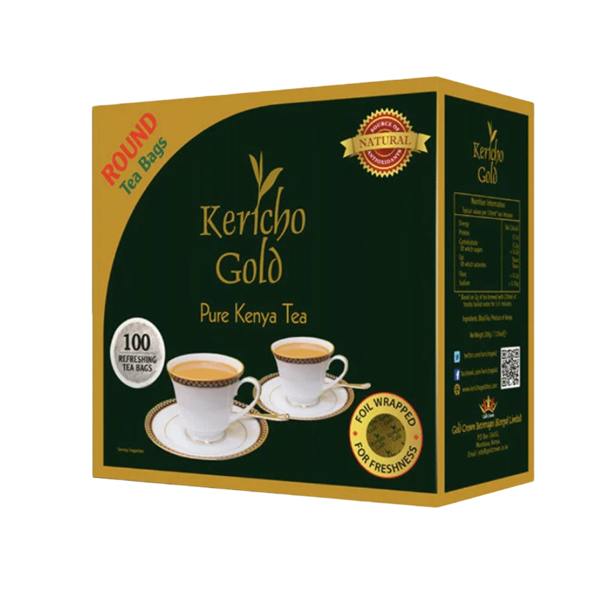 Kericho Gold Pure Tea. 100 teabags
