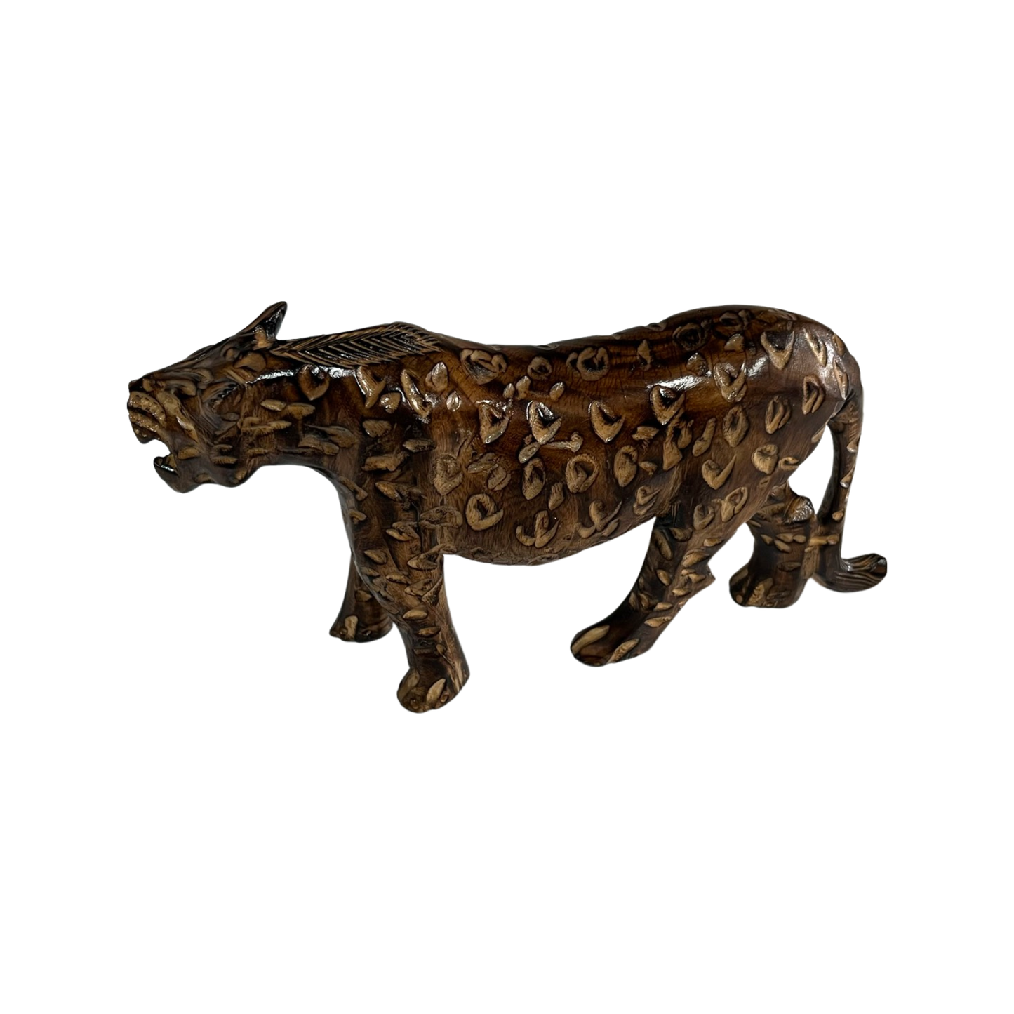 Wooden Leopard