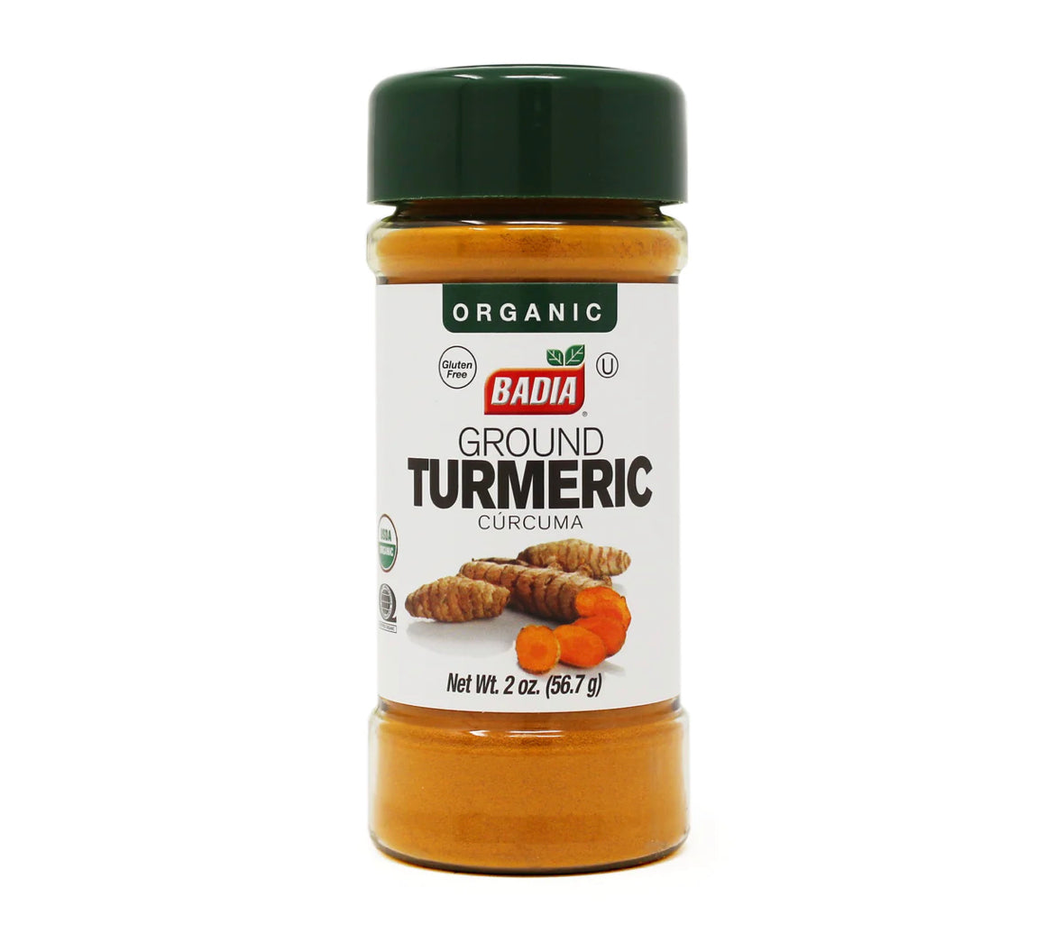 Badia Ground Turmeric Organic Powder 2oz
