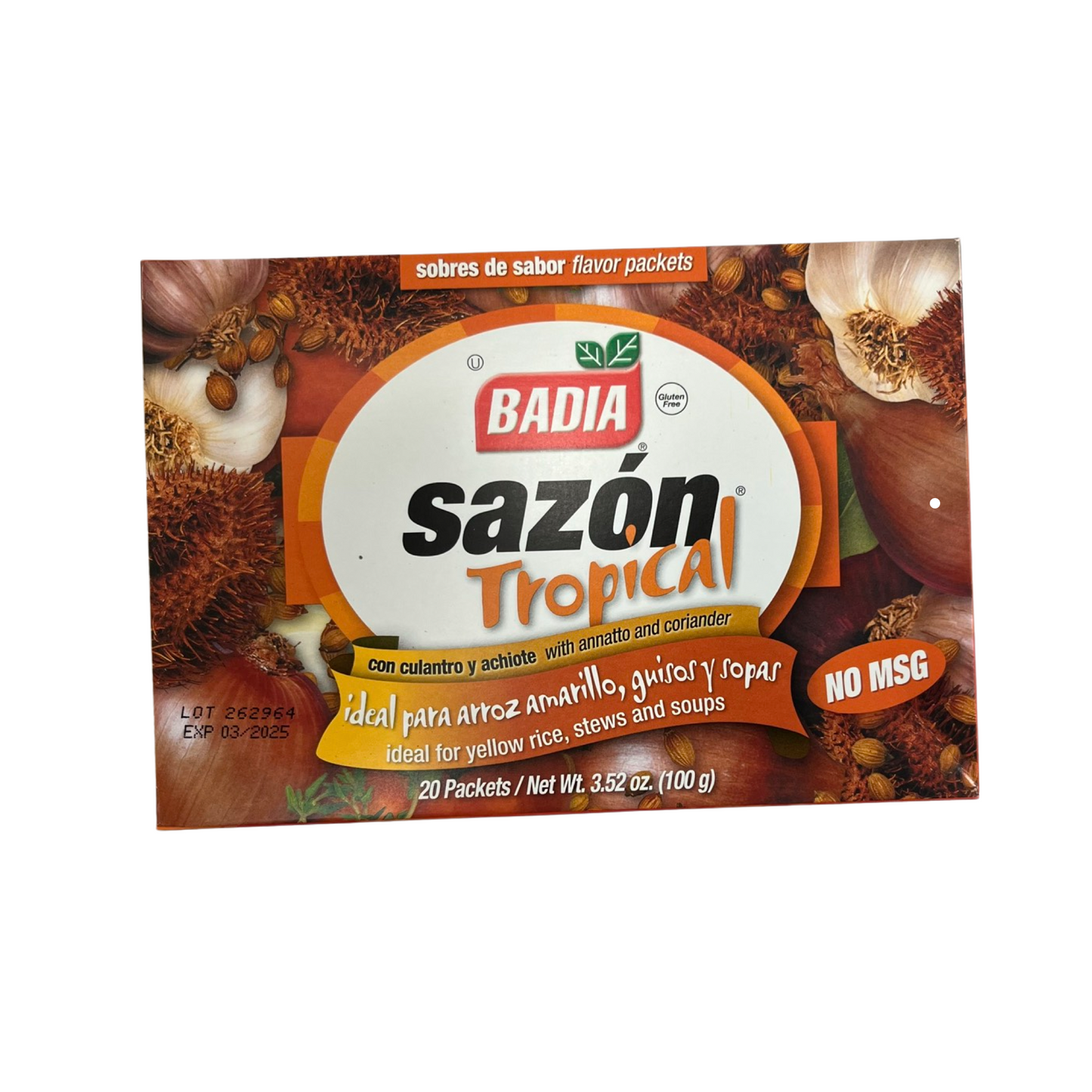 Badia Sazón Tropical® with Coriander & Annatto 3.52 oz