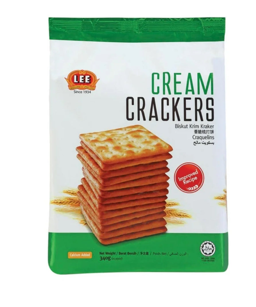 Lee Cream Crackers 340g