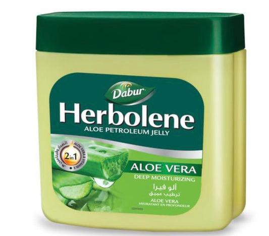 Dabur Herbolene Aloe Petroleum Jelly - 115 ml | Enriched with Aloe Vera ...