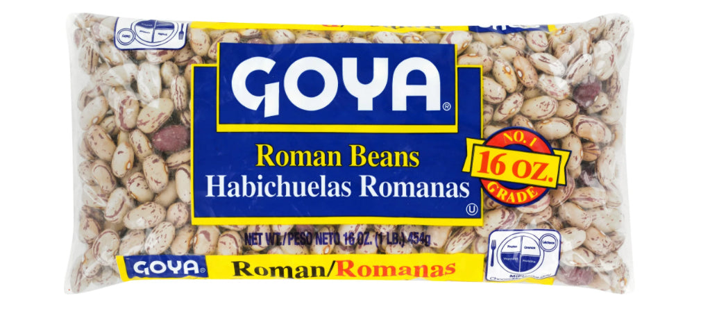 Goya Roman Beans 16 oz