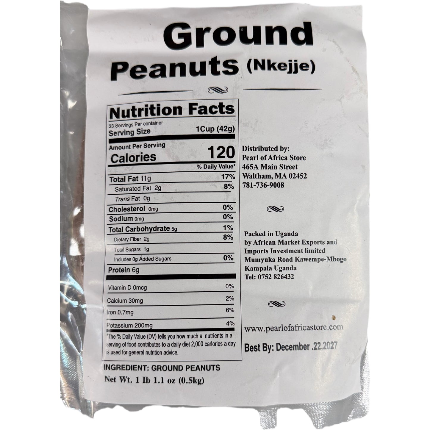 Groundnuts Mixed with Nkejje-0.5kg (1.1ILS)