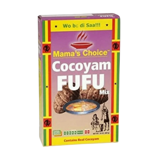 Mama's Choice Cocoyam Fufu-22oz-Authentic African Culinary Tradition