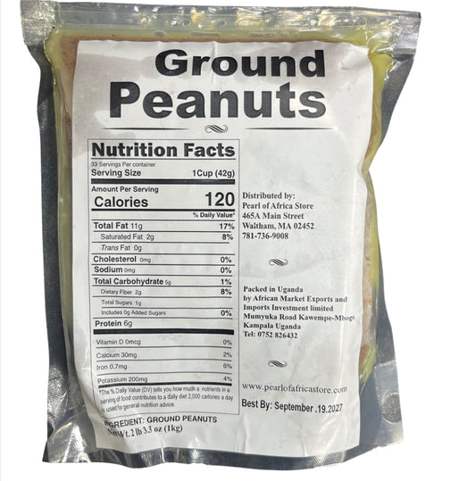 Grounded Peanuts Paste-(Binybwa-Kipoli)