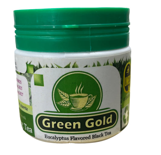 Green Tea- Eucalyptus Flavored Black Tea-75g