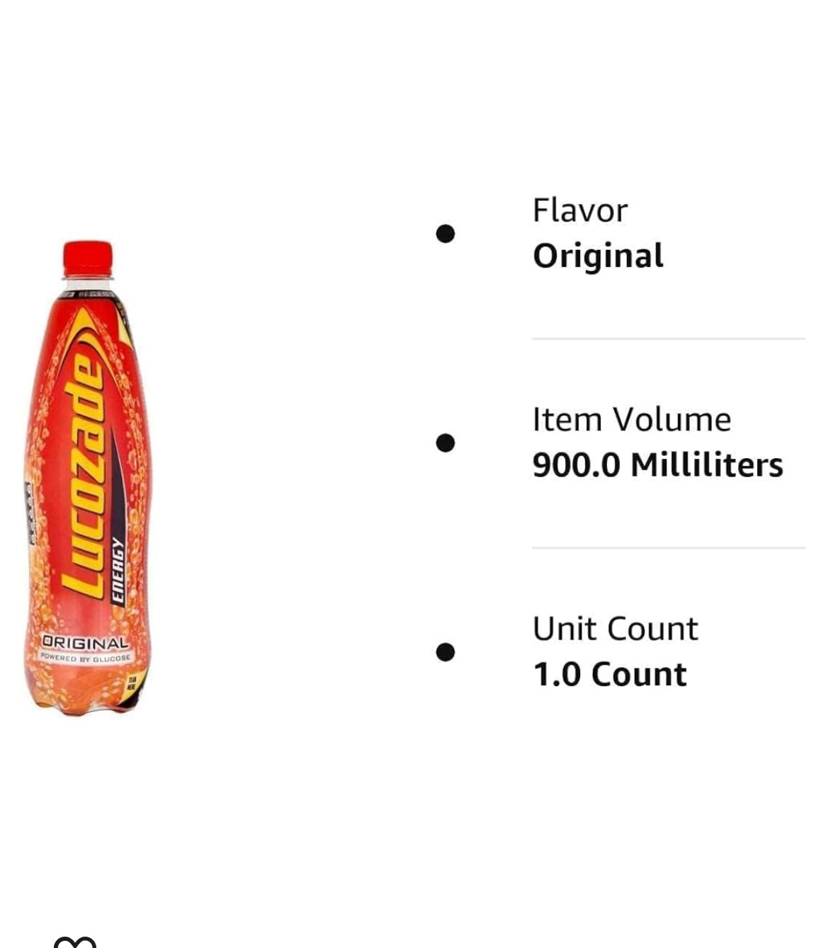 Lucozade Energy Original, 900 ml