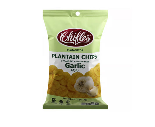 Chifles Gluten-Free Garlic Plantain Chips (4.5 oz