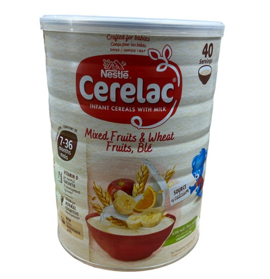 Nestle Cerelac Mixed Fruits & Wheat 7-36 months 1kg