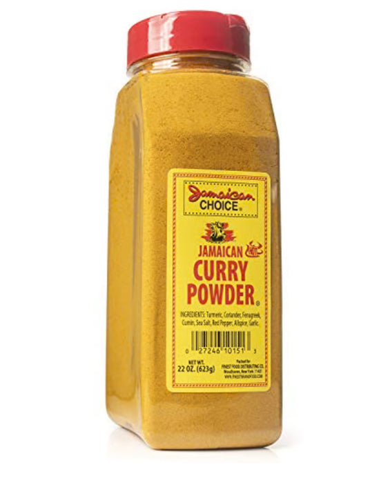Jamaican Choice HOT Curry Powder, Kosher | 22 Oz