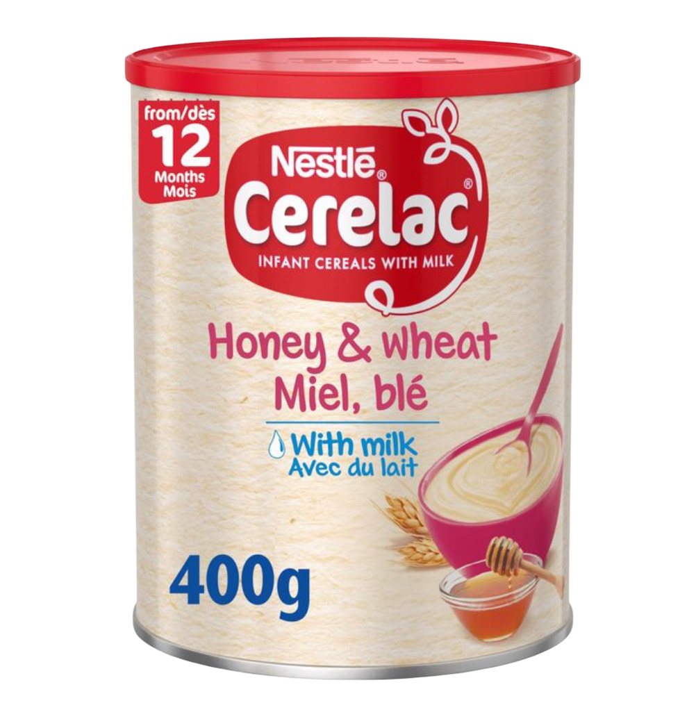 Cerelac Honey & Wheat Toddler Cereal with Milk 400 g | from 12 Months+ | Toddler Cerelac