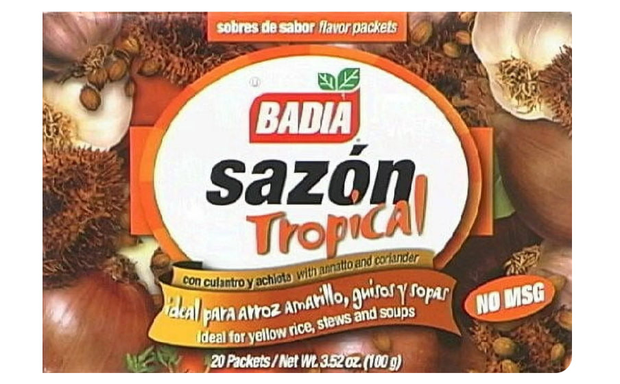 Badia Sazón Tropical® with Coriander & Annatto 3.52 oz