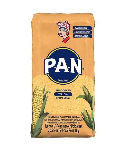 P.A.N. Pre-cooked Yellow Corn Meal, 5 lbs