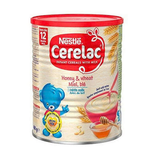 Nestle Cerelac Honey & Wheat| 1KG-12months babies