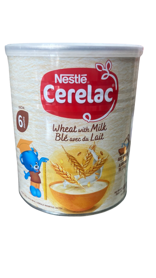 Nestle Cerelac Wheat with Milk 400g-6 Month babies