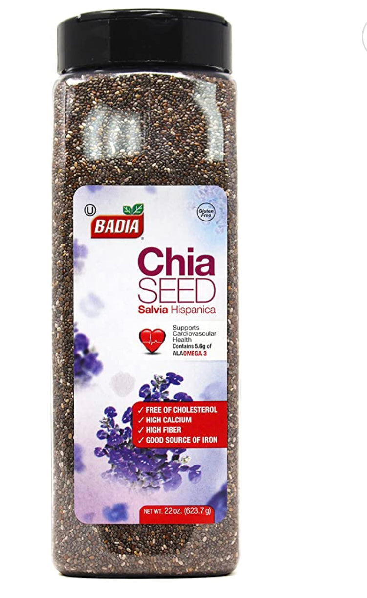 Badia Chia Seed, 22 Ounce