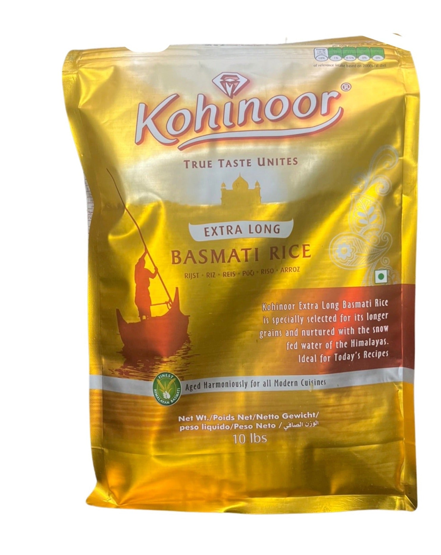 Khanor Rice Kohinoor Extre long Basmati Rice 10lbs Gold – Pearl Of Africa Store