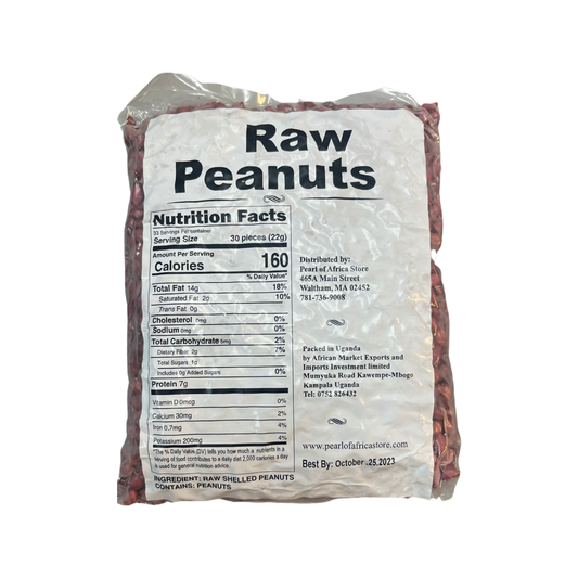 RAW PEANUTS- Binyebwa bye Mpeke